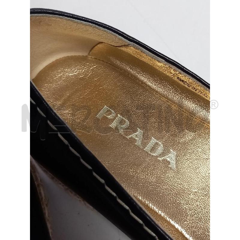 ESPADRILLAS D PRADA NERO PELLE | Mercatino dell'Usato Roma porta di roma 3