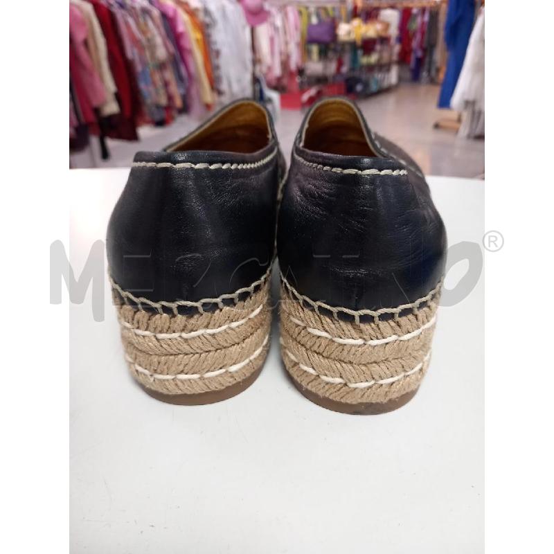 ESPADRILLAS D PRADA NERO PELLE | Mercatino dell'Usato Roma porta di roma 4