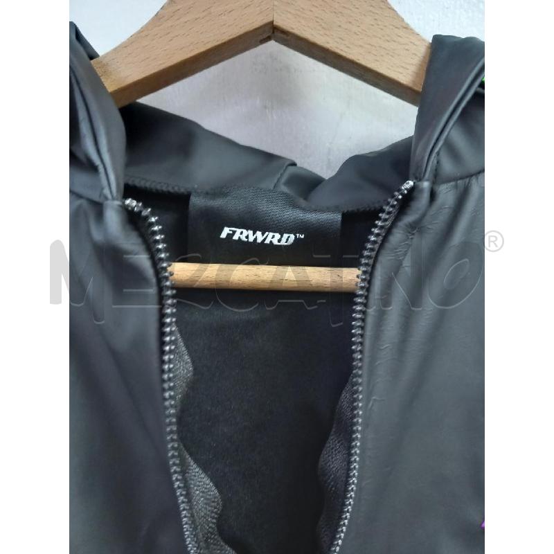 FELPA SPORTIVA FRWRD NERO LOGO VERDE | Mercatino dell'Usato Roma porta di roma 2