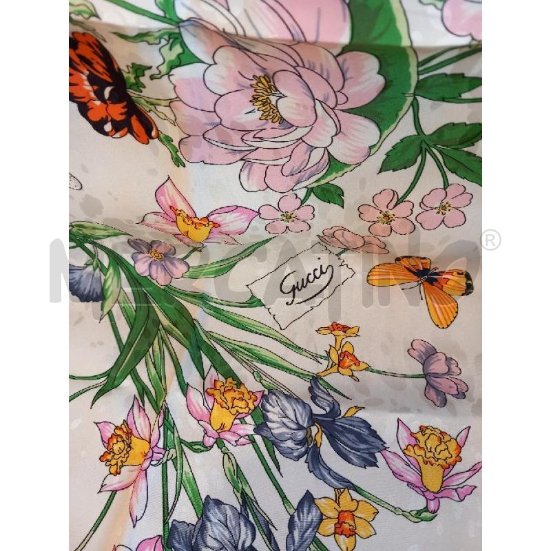 FOULARD GUCCI FLORA SERA | Mercatino dell'Usato Roma porta di roma 2