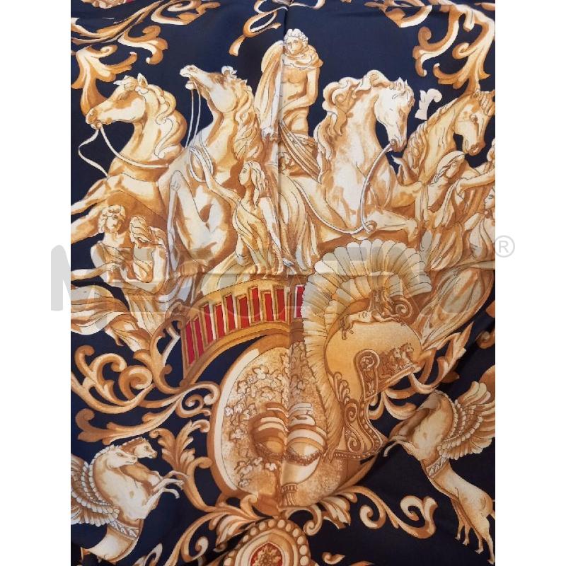 FOULARD JEAN PICARD NE MOTIVO ARCHITETTONICO DOR | Mercatino dell'Usato Roma porta di roma 2