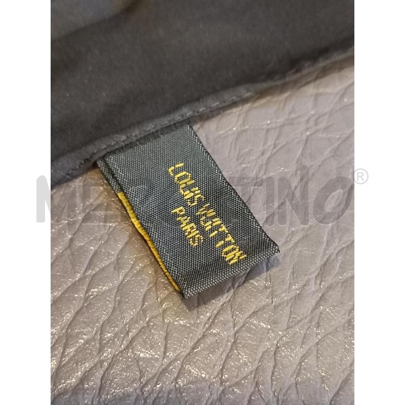 FOULARD LOUIS VUITTON MARRONE MONOGRAMMA PURA SETA | Mercatino dell'Usato Roma porta di roma 3