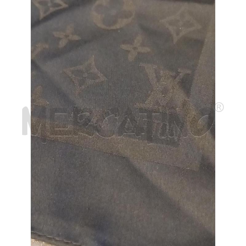 FOULARD LOUIS VUITTON MARRONE MONOGRAMMA PURA SETA | Mercatino dell'Usato Roma porta di roma 4