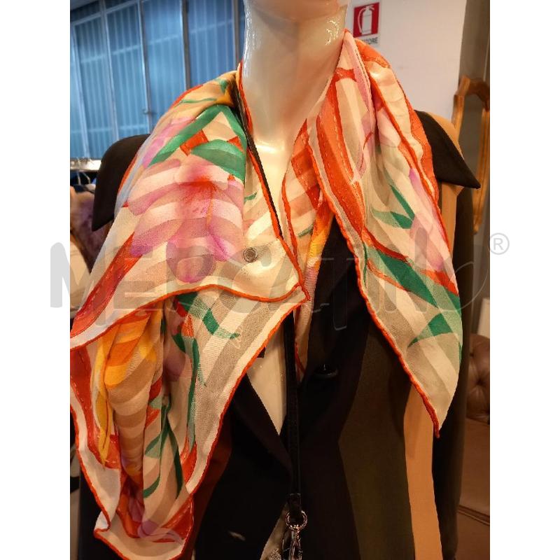 FOULARD TRUSSARDI MULTICOLOR | Mercatino dell'Usato Roma porta di roma 1