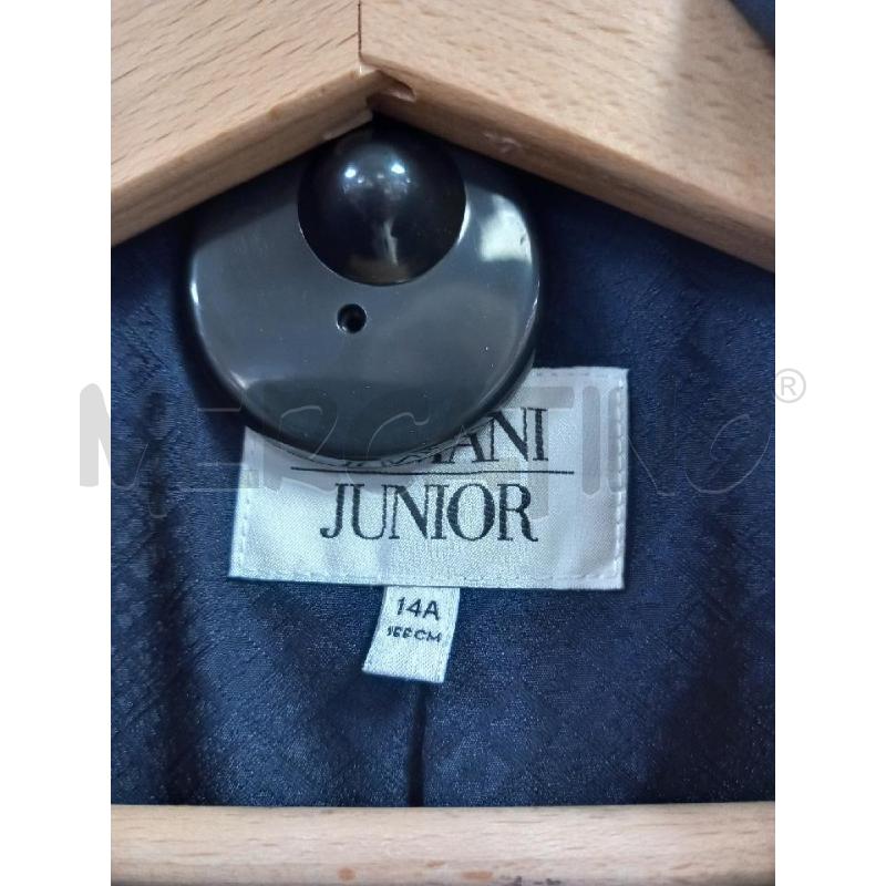 GIACCA B ARMANI JUNIOR BLU  | Mercatino dell'Usato Roma porta di roma 2