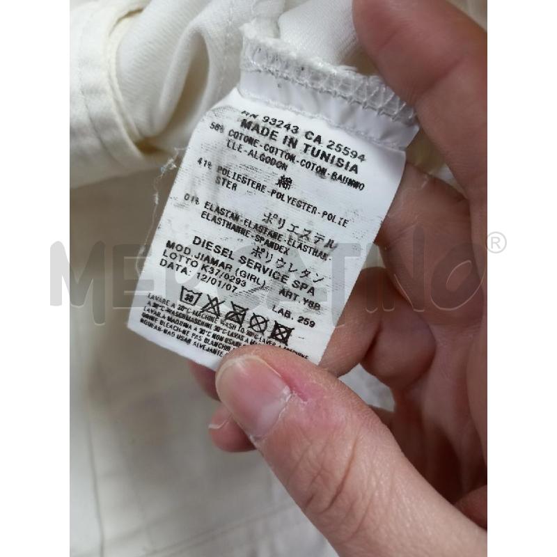 GIACCA DONNA DIESEL BIANCO | Mercatino dell'Usato Roma porta di roma 4