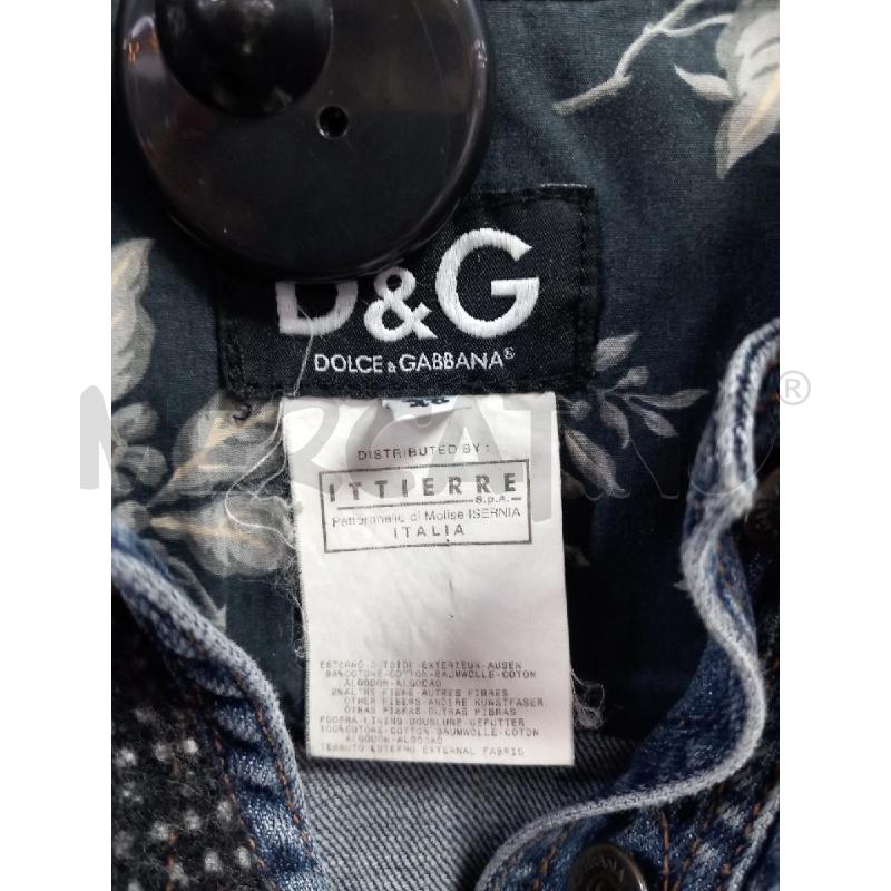 GIACCA DONNA JEANS D&G | Mercatino dell'Usato Roma porta di roma 2