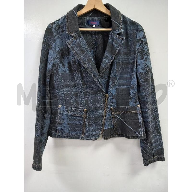 GIACCA DONNA JEANS NERA KENZO | Mercatino dell'Usato Roma porta di roma 1