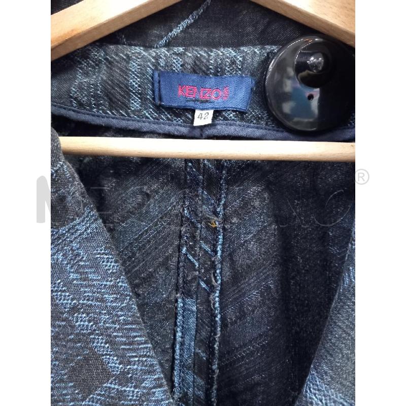 GIACCA DONNA JEANS NERA KENZO | Mercatino dell'Usato Roma porta di roma 3