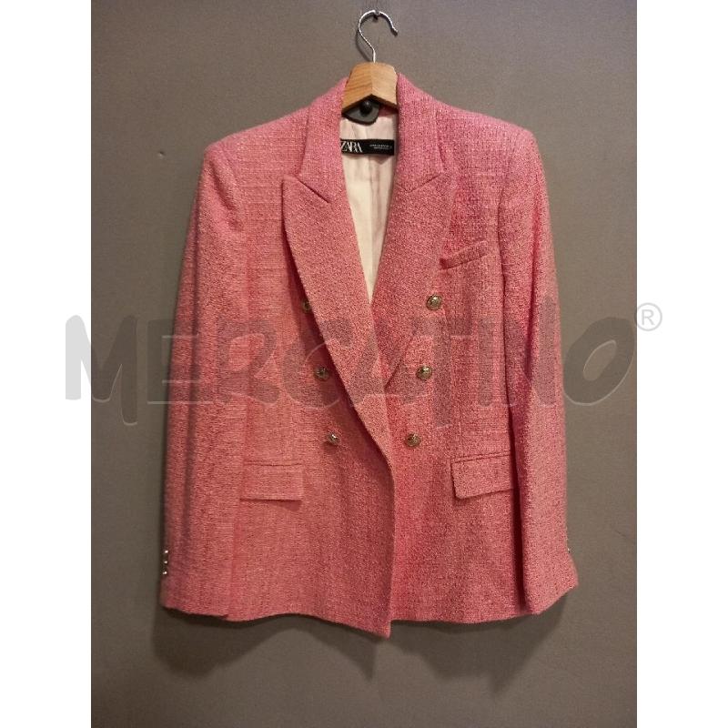 GIACCA DONNA ZARA ROSA | Mercatino dell'Usato Roma porta di roma 1