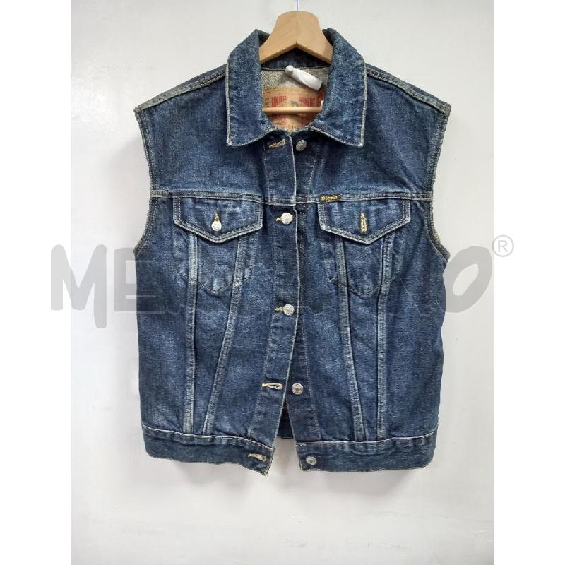 GIACCA D DIESEL BLU DENIM SMANICATO | Mercatino dell'Usato Roma porta di roma 1