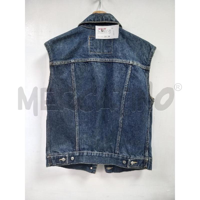 GIACCA D DIESEL BLU DENIM SMANICATO | Mercatino dell'Usato Roma porta di roma 3