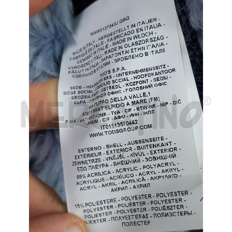GIACCA D FAY CELESTE DOPPIOPETTO | Mercatino dell'Usato Roma porta di roma 3