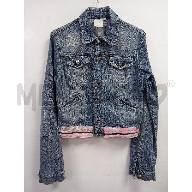 GIACCA D JUST CAVALLI BLU DENIM | Mercatino dell'Usato Roma porta di roma 1