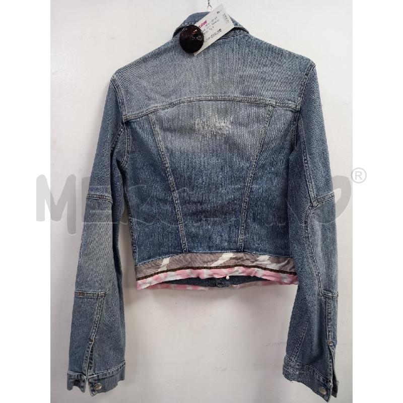 GIACCA D JUST CAVALLI BLU DENIM | Mercatino dell'Usato Roma porta di roma 2