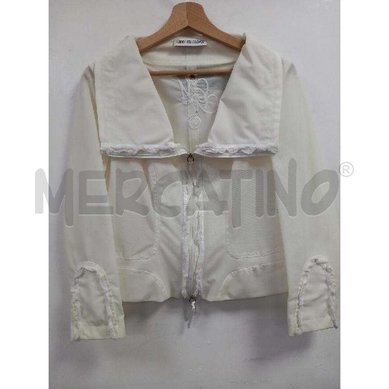 GIACCA D MARIA GRAZIA SEVERI BIANCO | Mercatino dell'Usato Roma porta di roma 1