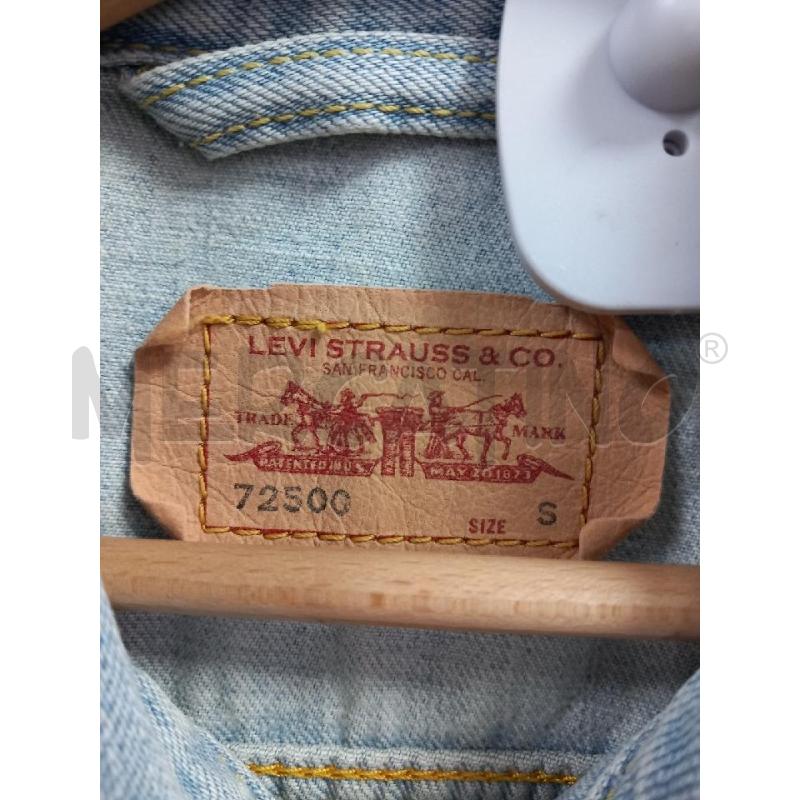 GIACCA U LEVI'S 72500 CELESTE DENIM | Mercatino dell'Usato Roma porta di roma 2