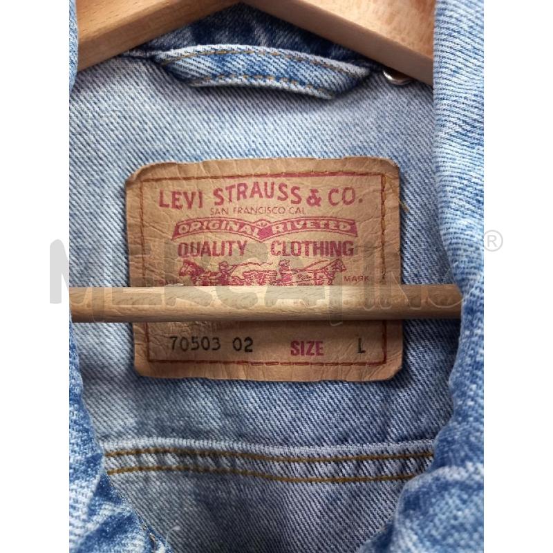 GIACCA U LEVI'S BLU DENIM | Mercatino dell'Usato Roma porta di roma 2
