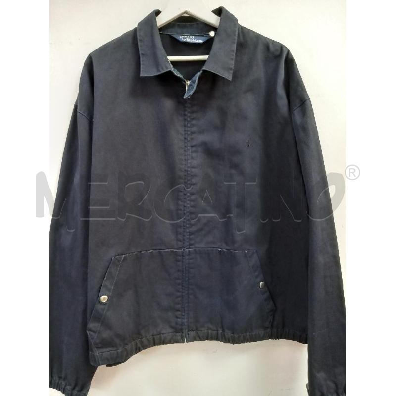 GIACCA U POLO RALPH LAUREN BLU PURO COTONE | Mercatino dell'Usato Roma porta di roma 1