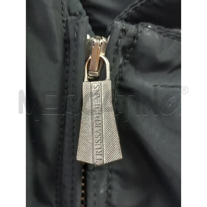 GIACCA U TRUSSARDI JEANS NERO PELLE  | Mercatino dell'Usato Roma porta di roma 3