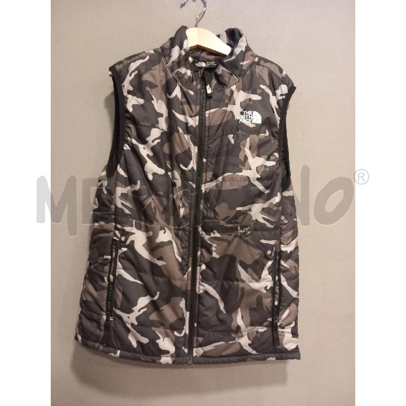 GILET B THE NORTH FACE FANTASIA MILITARE  | Mercatino dell'Usato Roma porta di roma 1