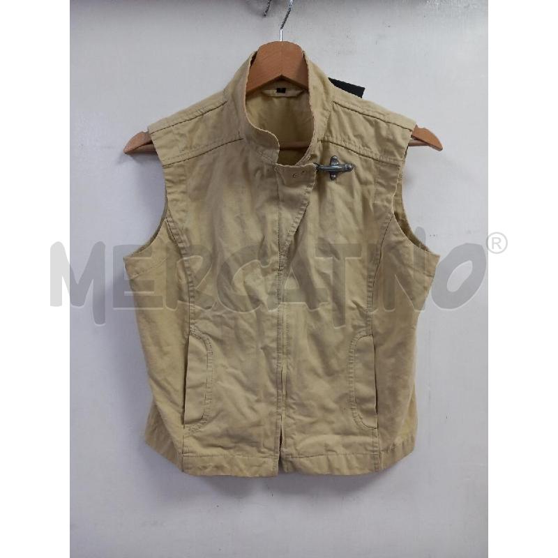 GILET D FAY BEIGE | Mercatino dell'Usato Roma porta di roma 1