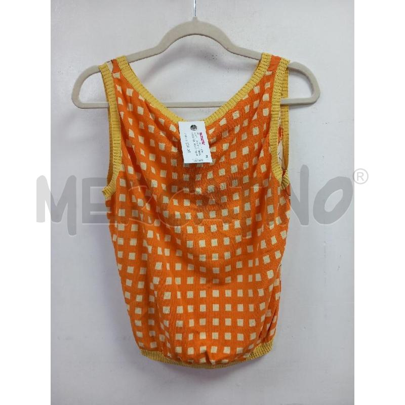 GILET D MOSCHINO CHEAP AND CHIC ARANCIO GIALLO | Mercatino dell'Usato Roma porta di roma 2