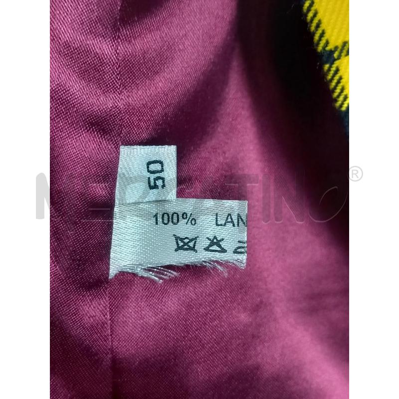 GILET U FRATELLI VIGANO ROSSO TARTAN VERDE GIALLO | Mercatino dell'Usato Roma porta di roma 3