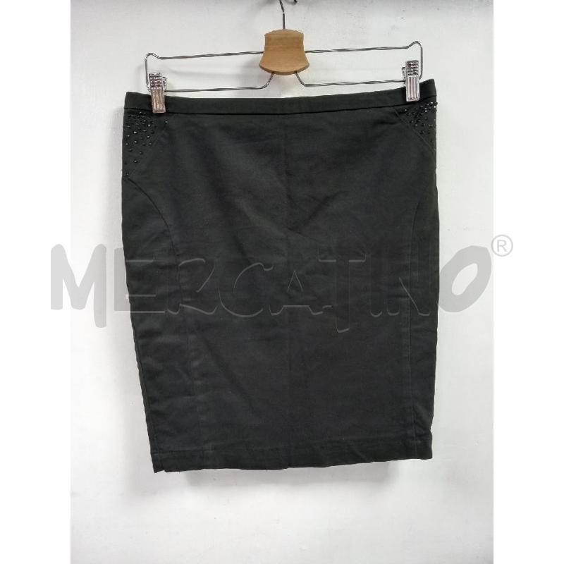 GONNA ARMANI JEANS NERO | Mercatino dell'Usato Roma porta di roma 1