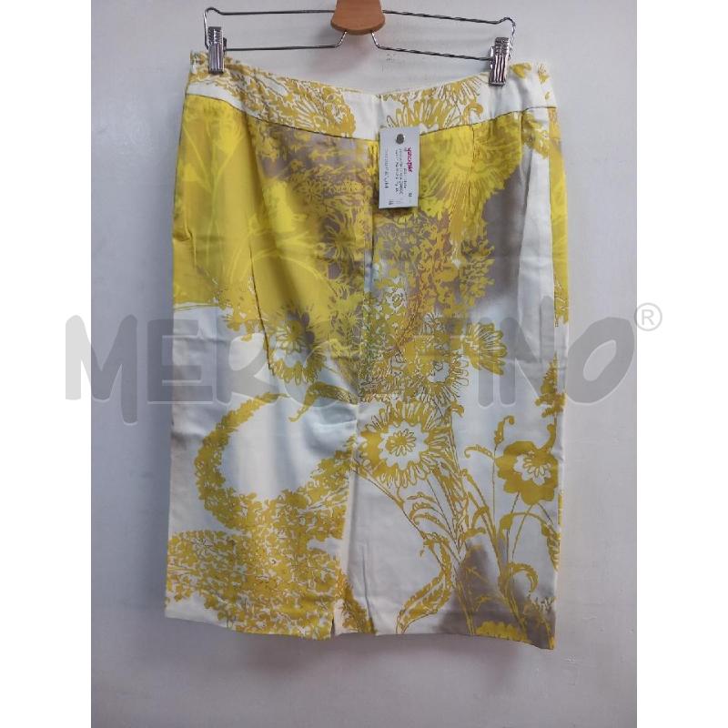 GONNA MAXMARA BIANCO GIALLO FANTASIA | Mercatino dell'Usato Roma porta di roma 2