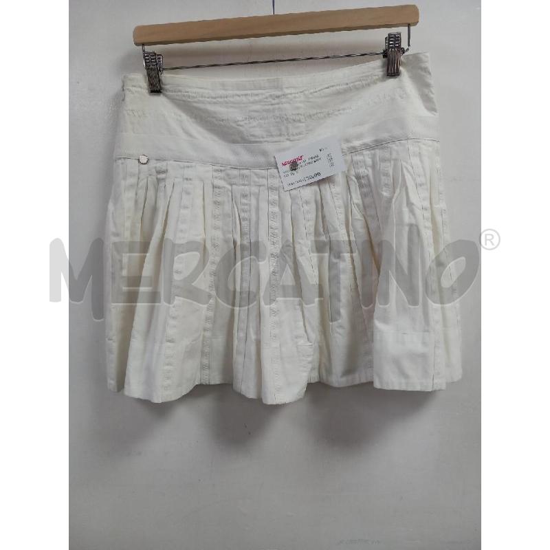 GONNA PEPE JEANS BIANCO | Mercatino dell'Usato Roma porta di roma 2
