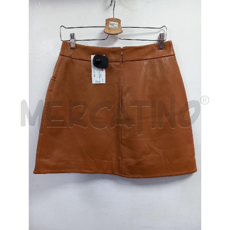 GONNA TRUSSARDI MARRONE PELLE | Mercatino dell'Usato Roma porta di roma 4