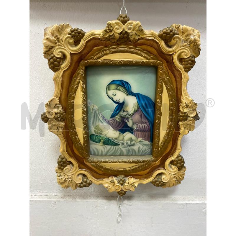 ICONA LEGNO MADONNA LUCE | Mercatino dell'Usato Roma porta di roma 1