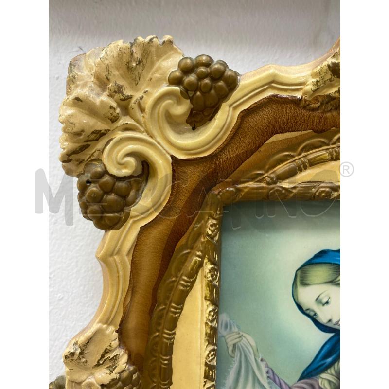 ICONA LEGNO MADONNA LUCE | Mercatino dell'Usato Roma porta di roma 3