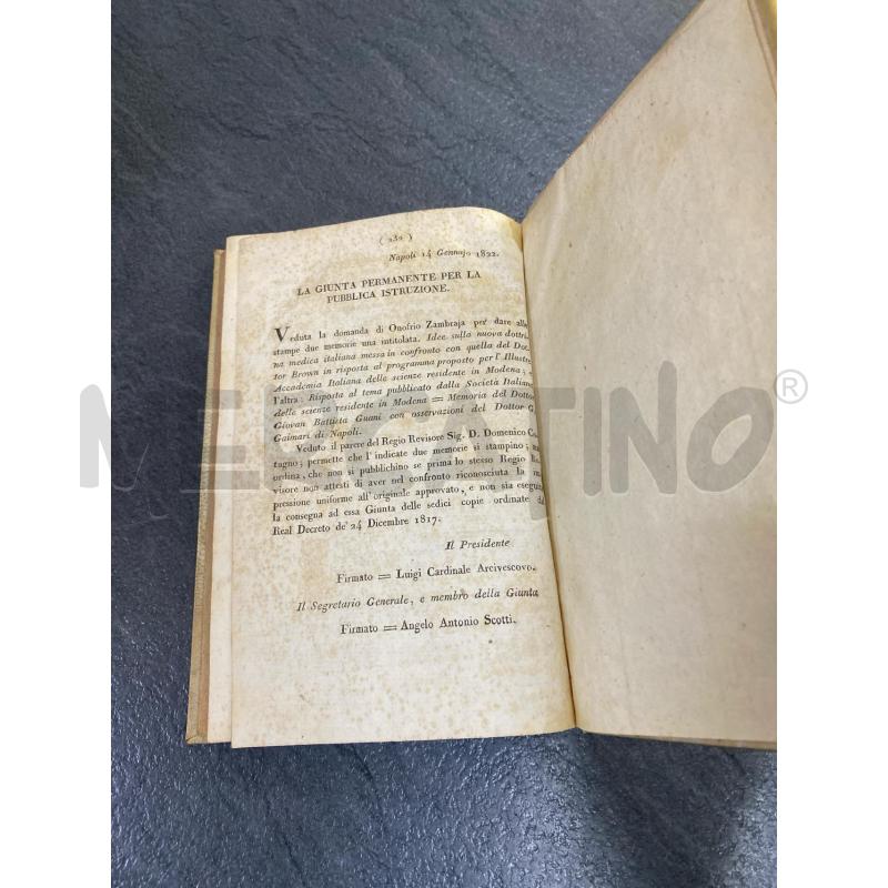 IDEE SU LA NOVELLA DOTTRINA MEDICA ITALIANA | Mercatino dell'Usato Roma porta di roma 3