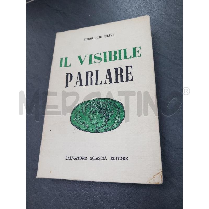 IL VISIBILE PARLARE FIRMATO ULIVI | Mercatino dell'Usato Roma porta di roma 1