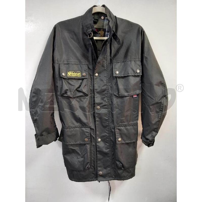 IMPERMEABILE B BELSTAFF NERO | Mercatino dell'Usato Roma porta di roma 1
