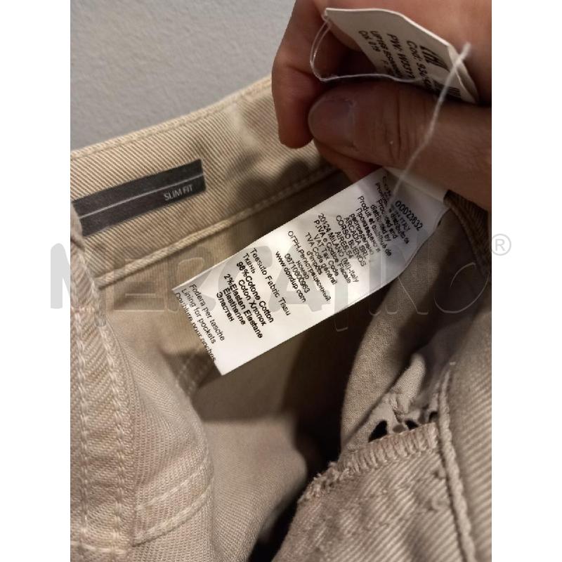 JEANS U DONDUP BEIGE MIUS | Mercatino dell'Usato Roma porta di roma 4