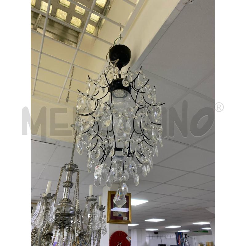 LAMPADARIO GOCCE AMPOLLA DETRO VETRO | Mercatino dell'Usato Roma porta di roma 1