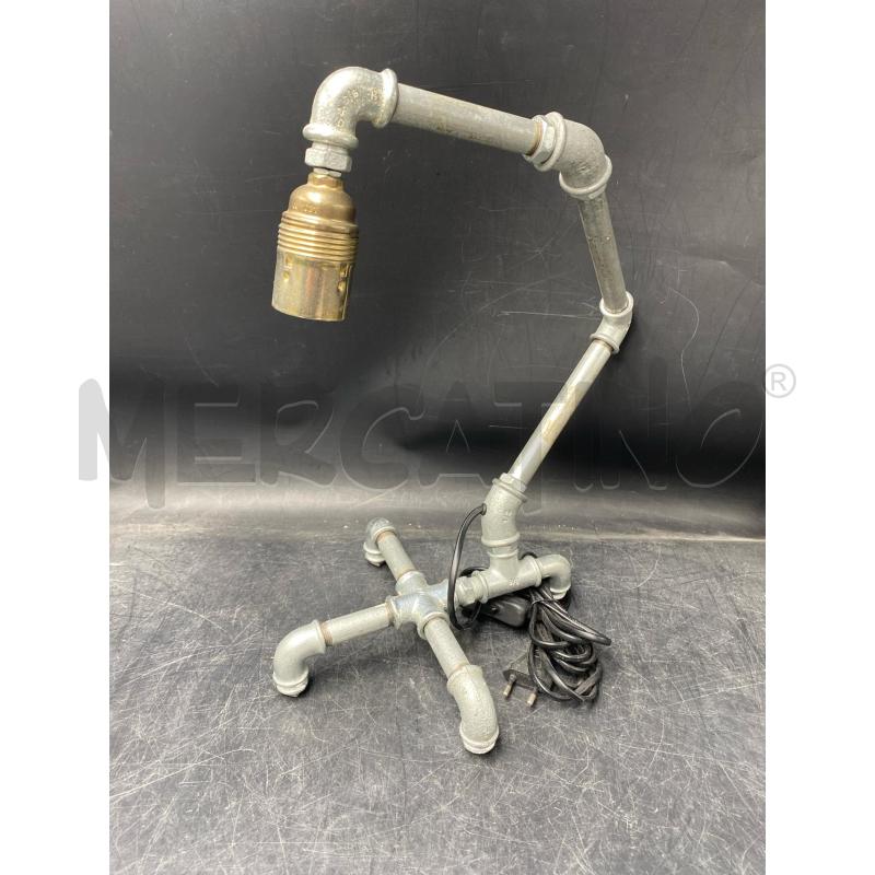 LAMPADA INDUSTRIALE TUBI MET | Mercatino dell'Usato Roma porta di roma 1
