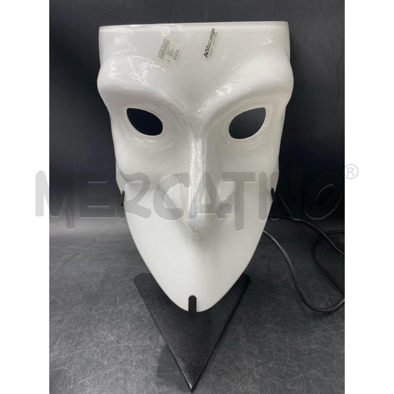 LAMPADA MASCHERA VETRO OPALINO MAZZEGA MURANO | Mercatino dell'Usato Roma porta di roma 1