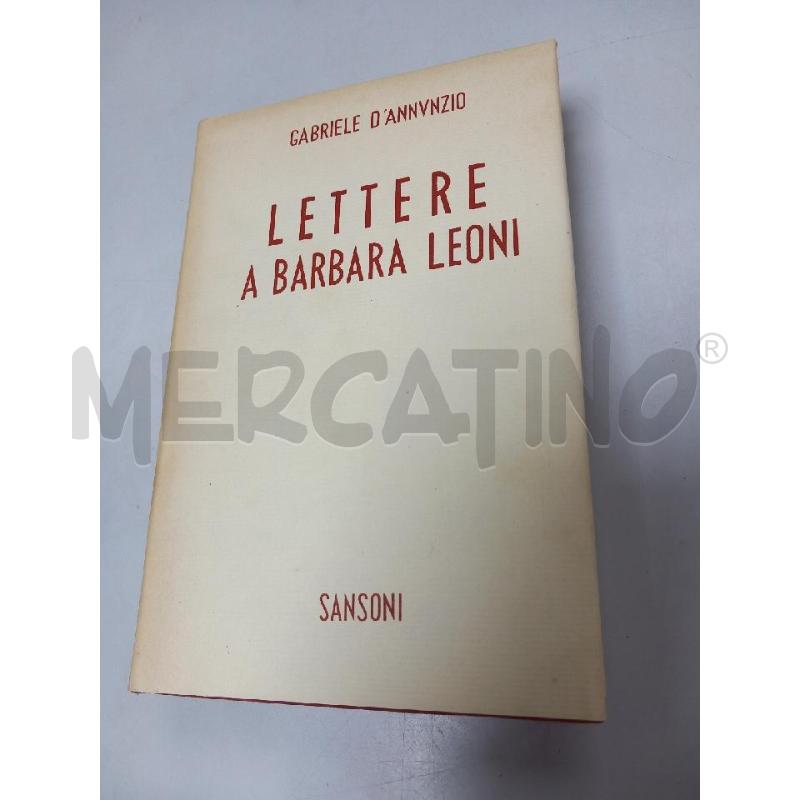 LETTERE A BARBARA LEONI 1954 | Mercatino dell'Usato Roma porta di roma 1