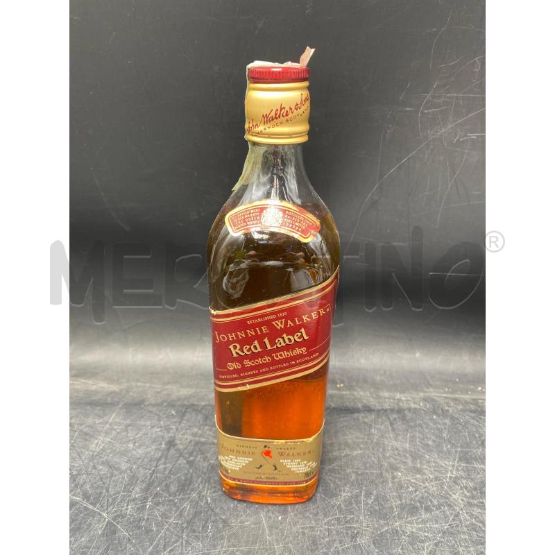 LIQUORE ESPOZIZIONE JOHNNIE WALKER RED LABEL | Mercatino dell'Usato Roma porta di roma 1