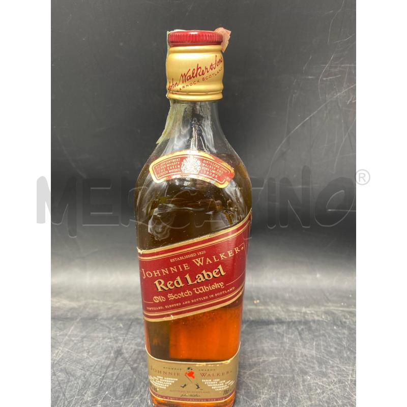 LIQUORE ESPOZIZIONE JOHNNIE WALKER RED LABEL | Mercatino dell'Usato Roma porta di roma 3