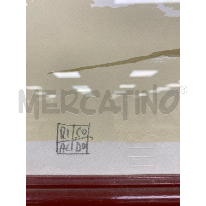 LITOGRAFIA  ALDO RISO | Mercatino dell'Usato Roma porta di roma 1