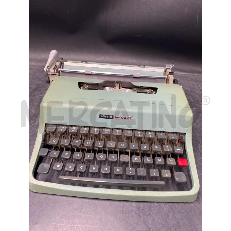 MACCHINA DA SCRIVERE OLIVETTI LETTERA 32 | Mercatino dell'Usato Roma porta di roma 1