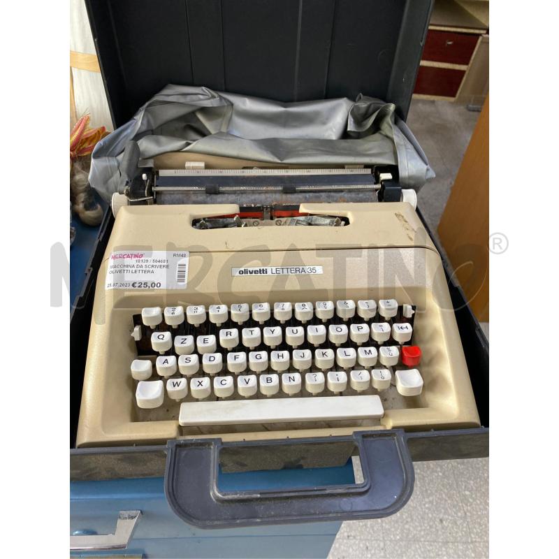 Olivetti Lettera 35  Come si usa una macchina da scrivere 