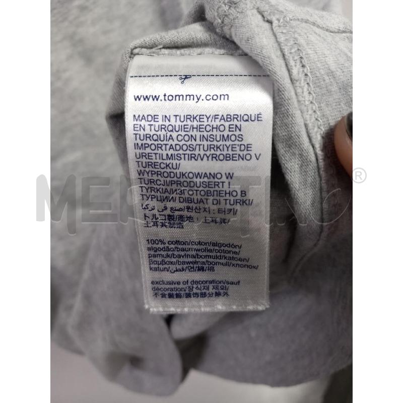 MAGLIA B TOMMY HILFIGER GRI | Mercatino dell'Usato Roma porta di roma 4