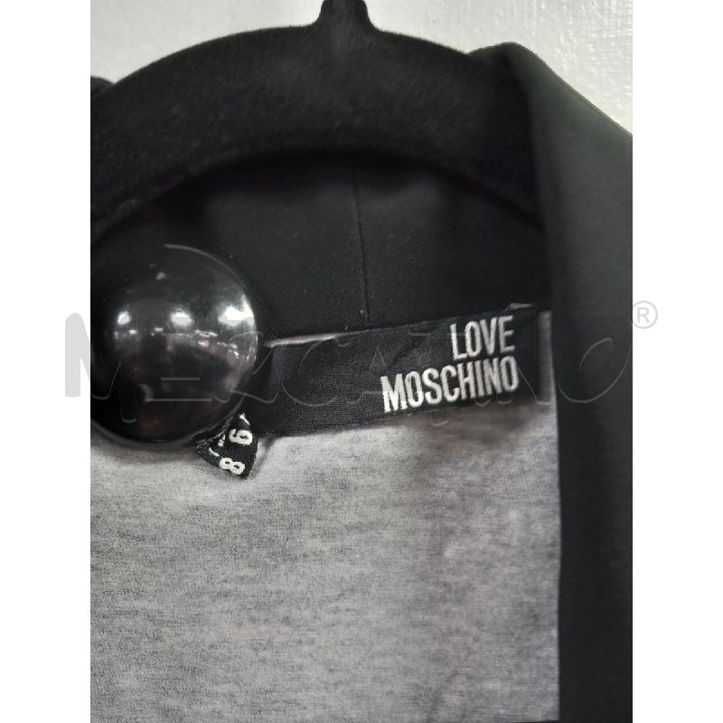 MAGLIA DONNA MOSCHINO GR CON GILET NERO | Mercatino dell'Usato Roma porta di roma 2