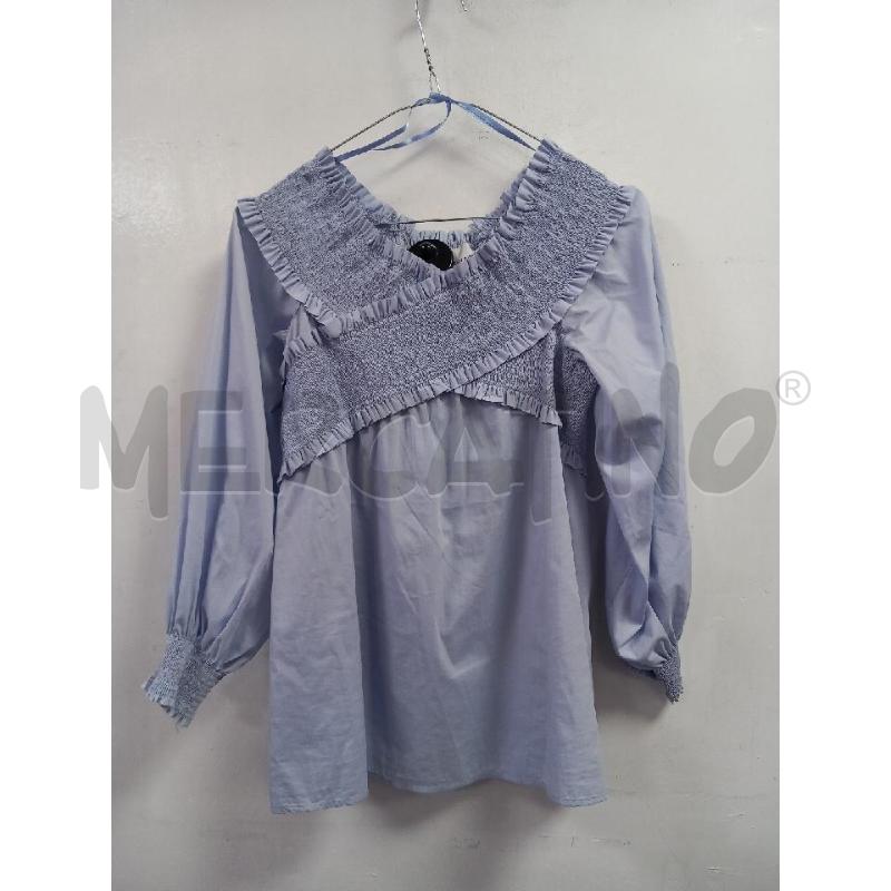 MAGLIA D ANNARITAN CELESTE | Mercatino dell'Usato Roma porta di roma 1